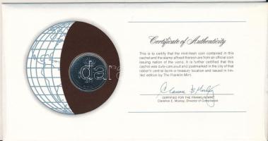 Luxemburg 1977. 10Fr Ni "Nemzetek pénzérméi" felbélyegzett borítékban, bélyegzéssel T:UNC
...