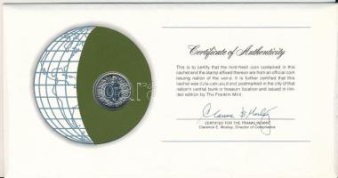 Svájc 1976. 20r Cu-Ni "Nemzetek pénzérméi" felbélyegzett borítékban, bélyegzéssel T:UNC
S...