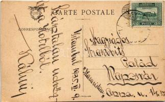 1935 Constantinople, Istanbul; Hotel M. Tokatlian, Grand Rue de Pera (cut)