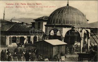 1911 Constantinople, Istanbul; Fontaine dAli Pacha dans les bazars / fountain of the bazaar
