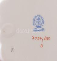 Herendi VBO mintás ékszeres tálka. Jelzet, hibátlan, 13x8,5 cm