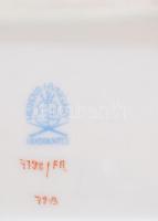 Herendi Fruits & Flowers mintás ékszeres tálka, jelzett, hibátlan, 11x8 cm