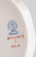 Herendi BFR (BOUQUET de FRUITS) gyümölcs mintás ékszeres tálka. Jelzett, hibátlan, d: 10 cm