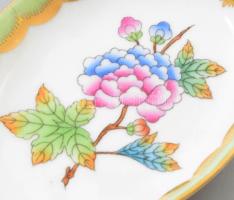 Herendi VBO mintás ékszeres tálka.Jelzett, hibátlan, 9,5x7,5 cm