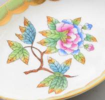 Herendi VBO mintás ékszeres tálka.Jelzett, hibátlan, 9,5x7,5 cm