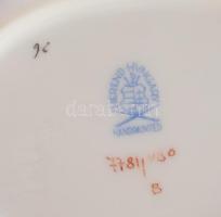 Herendi VBO mintás ékszeres tálka.Jelzett, hibátlan, 9,5x7,5 cm