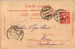 1899 (Vorläufer) Winterthur, Stadtkirche / church (EK)