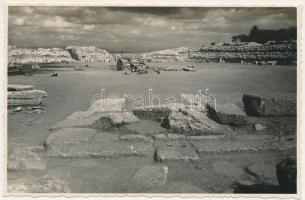 Várhely, Sarmizegetusa, Gradiste, Burgort (Hunyad); Ulpia Traiana Sarmizegetusa romjai / ruins from the Roman period. Foto Horváth (Hateg) photo