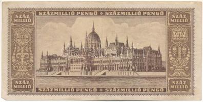 1946. 100.000.000P ezer alatti "P 258 000818" sorszámmal T:XF,VF 
Adamo P27