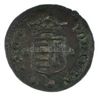 1705K-B Rézpoltúra "II. Rákóczi Ferenc" Körmöcbánya (2,98g) T:XF patina Hungary 1705K-B Po...