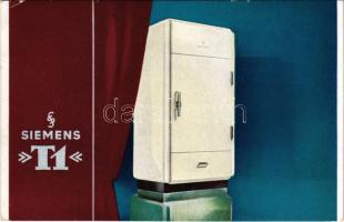 1942 Siemens T1 hűtőszekrény reklám / refrigerator advertisement + 1942 Budapesti Nemzetközi Vásár Háborús Vásár So. Stpl (EK)