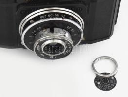 Smena 2 darab klf fényképezőgép, tokban, egyik leeső alkatrésszel