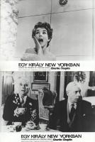 cca 1957 ,,Egy király New Yorkban" című amerikai film jelenetei és szereplői (főszereplő Charli...