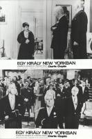 cca 1957 ,,Egy király New Yorkban" című amerikai film jelenetei és szereplői (főszereplő Charli...