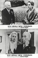 cca 1957 ,,Egy király New Yorkban" című amerikai film jelenetei és szereplői (főszereplő Charli...