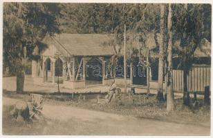 1926 Borszék, Borsec; Fantana Cristea Miron / Miron kút. Eisig kiadása / spa, well (ragasztónyom / g...