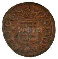 1706K-B Rézpoltúra "II. Rákóczi Ferenc" Körmöcbánya (2,26g) T:XF apró kitörés, patina Hung...