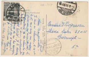 1939 Lugos, Lugoj; Str. Regele Ferdinand / Ferdinánd király útja, Türkl & Co., Robert Szameth üz...