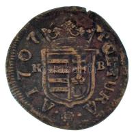 1707K-B Rézpoltúra &quot;II. Rákóczi Ferenc&quot; Körmöcbánya (2,72g) T:XF patina Hungary 1707K-B Po...