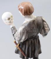 Herendi Hamlet. Jelzett, kézzel festett, hibátlan, m: 29 cm