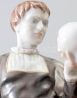 Herendi Hamlet. Jelzett, kézzel festett, hibátlan, m: 29 cm