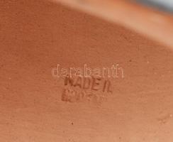 Kovács Margit (1902-1977): Gyermeket etető anya. Jelzett, minimális kopással, m: 21 cm