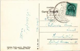 Zilah, Zalau; Cazarma / kaszárnya, laktanya. Török kiadása / military barracks + "1940 Zilah vi...