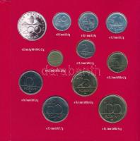 1994. 10f-200Ft (11xklf) "Magyarország pénzérméi" forgalmi sor dísztokban, benne 1994. 200...