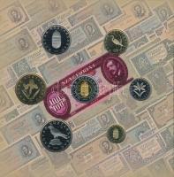 2002. 1Ft-100Ft (7xklf) + 100Ft "Kossuth" forgalmi sor szettben T:PP 
Adamo FO35