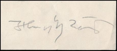 Haranghy Jenő (1894-1951): Elefántok. Ceruza, papír, jelzett, 19x25 cm