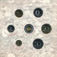 2008. 1Ft-100Ft (7xklf) "Búcsú az egy- és kétforintostól" forgalmi sor szettben T:PP 
Ada...