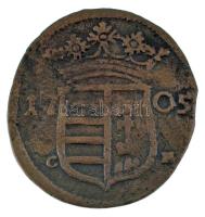 1705C-M X Poltura Cu "II. Rákóczi Ferenc" (6,63g) Kassa T:F patina
Hungary 1705C-M X Polt...