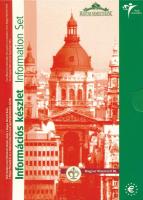 Hollandia 2003. 1c-2E (8xklf) + Népszavazás Magyarország Európai Uniós csatlakozásáról Cu-Ni-Zn emlékérem (29,2mm) , Magyar Nemzeti Bank Információs készlet forgalmi szett dísztokban, magyar és angol nyelvű T:PP  Netherlands 2003. 1 Cent - 2 Euro (8xdiff) + Referendum for the Accession of Hungary to the European Union Cu-Ni-Zn commemorative medal (29,2mm), Hungarian National Bank Information Set coin set in cardboard case, in Hungarian and in English language C:PP