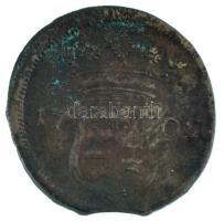 1705. X Poltura Cu "II. Rákóczi Ferenc" (7,98g) T:F lapkavég, patina
Hungary 1705. X Polt...