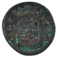 1706C-M X Poltura Cu "II. Rákóczi Ferenc" (7,52g) Kassa T:F patina Hungary 1706C-M X Poltu...