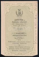 1865 Knauz Nándor (1831-1898) történetíró, választott katolikus püspök, az MTA tagja; vizitkártya Sc...