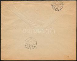 1941 Levél "Nem fogadta el" címkével, Templom 10f pár bélyeggel, "BUDAPEST" - &q...