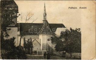 1915 Pidhaitsi, Pidhajci, Podhajce; Kosciól / church. L. Tenenbaum (fl)