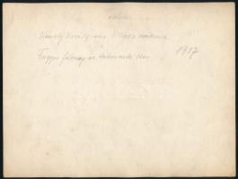 1917 Teschen (Český Těšín / Czeski Cieszyn), IV. Károly király II. Vilmos német császárt várja, Habs...