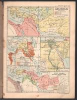 cca 1930 Barthos - Kurucz: Történelmi atlasz polgári iskolák számára. Bp., M. Kir. Honvéd Térképésze...