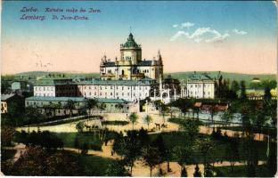 1915 Lviv, Lwów, Lemberg; Katedra ruska sw. Jura / St. Jura-Kirche / Greek Catholic cathedral (EK)