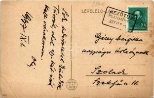 1937 Mezőtúr, Pályaudvar, vasútállomás, Római katolikus templom, Diákotthon, Berettyó híd, Reformátu...