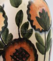 Lonkay Antal (1904-1955) vagy Gorka Géza (1895-1971):, Keramos Rt. Nógrádverőce: Art deco váza. cca ...