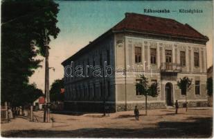 1917 Budapest XVII. Rákoscsaba, Községháza. Varga Mihály kiadása (EB)