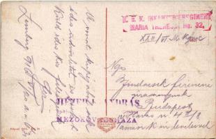 1916 Lviv, Lwów, Lemberg; Waly Hetmanskie / Hetmanski-Wallen / street, hotel + "K.u.K. Infanter...