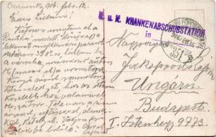 1916 Chernivtsi, Czernowitz, Cernauti, Csernyivci (Bukovina, Bucovina, Bukowina); Rathaus / town hal...