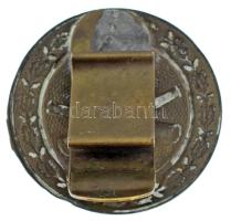 Osztrák-Magyar Monarchia ~1914. "Tüzér ügyességi jelvény" tombak jelvény rögzítő pánttal (...