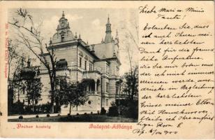 1900 Budapest X. Kőbánya, Dreher kastély a sörgyárban. Divald Károly 332.