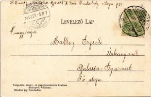 1906 Budapest X. Kőbánya, gyárak. Varga kiadása