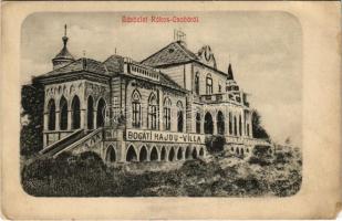Budapest XVII. Rákoscsaba, Bogáti-Hajdu villa (vadászkastély) (EM)
